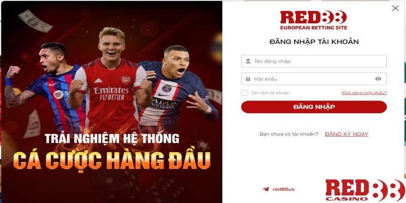 xác minh chính chủ tài khoản tại Red88